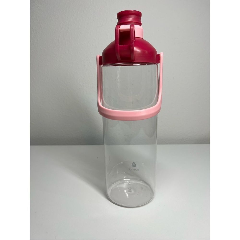64 OZ WATER BOTTLE with Straw! Pink & Red
